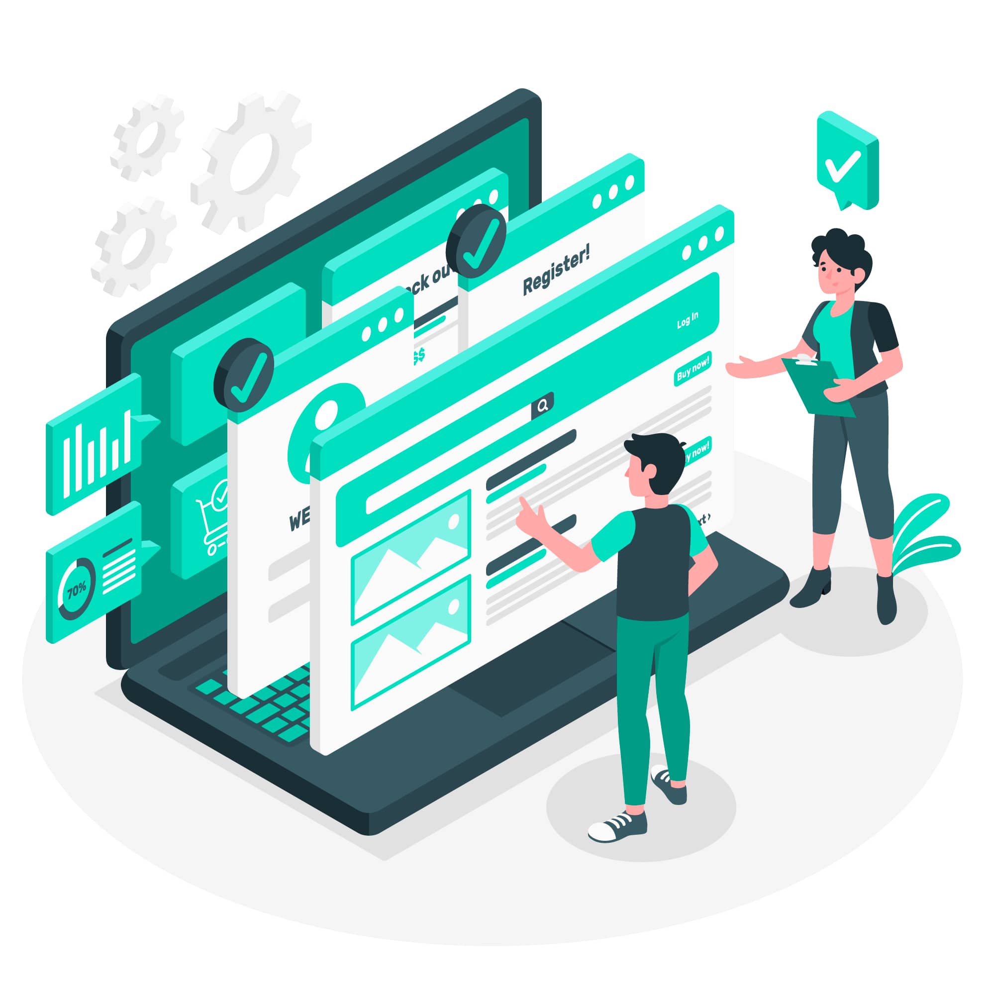 Bedienbare Webapplikationen für Ihre Abläufe